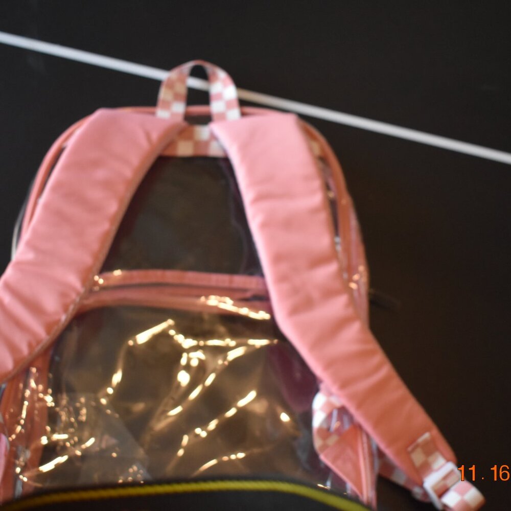 Clear Backpack NWOT - Picture 3 of 3